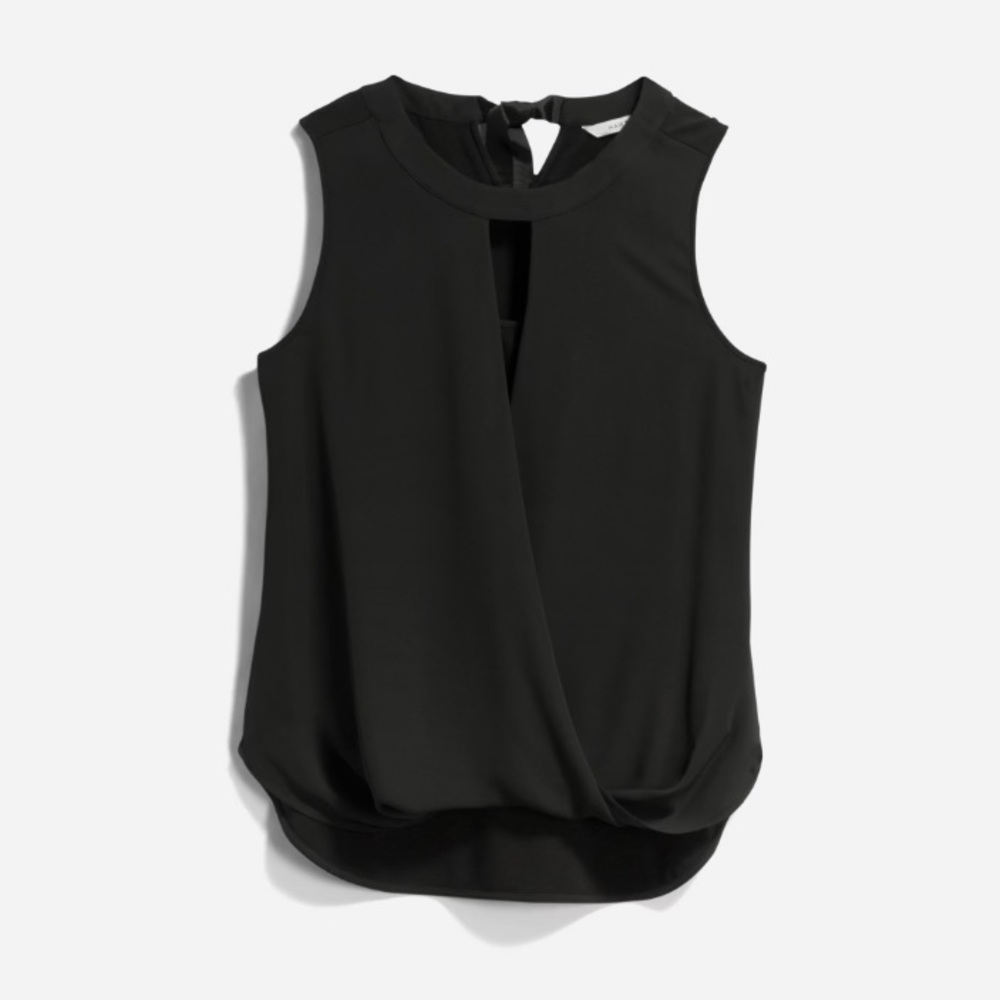 41 Hawthorn mixed material blouse